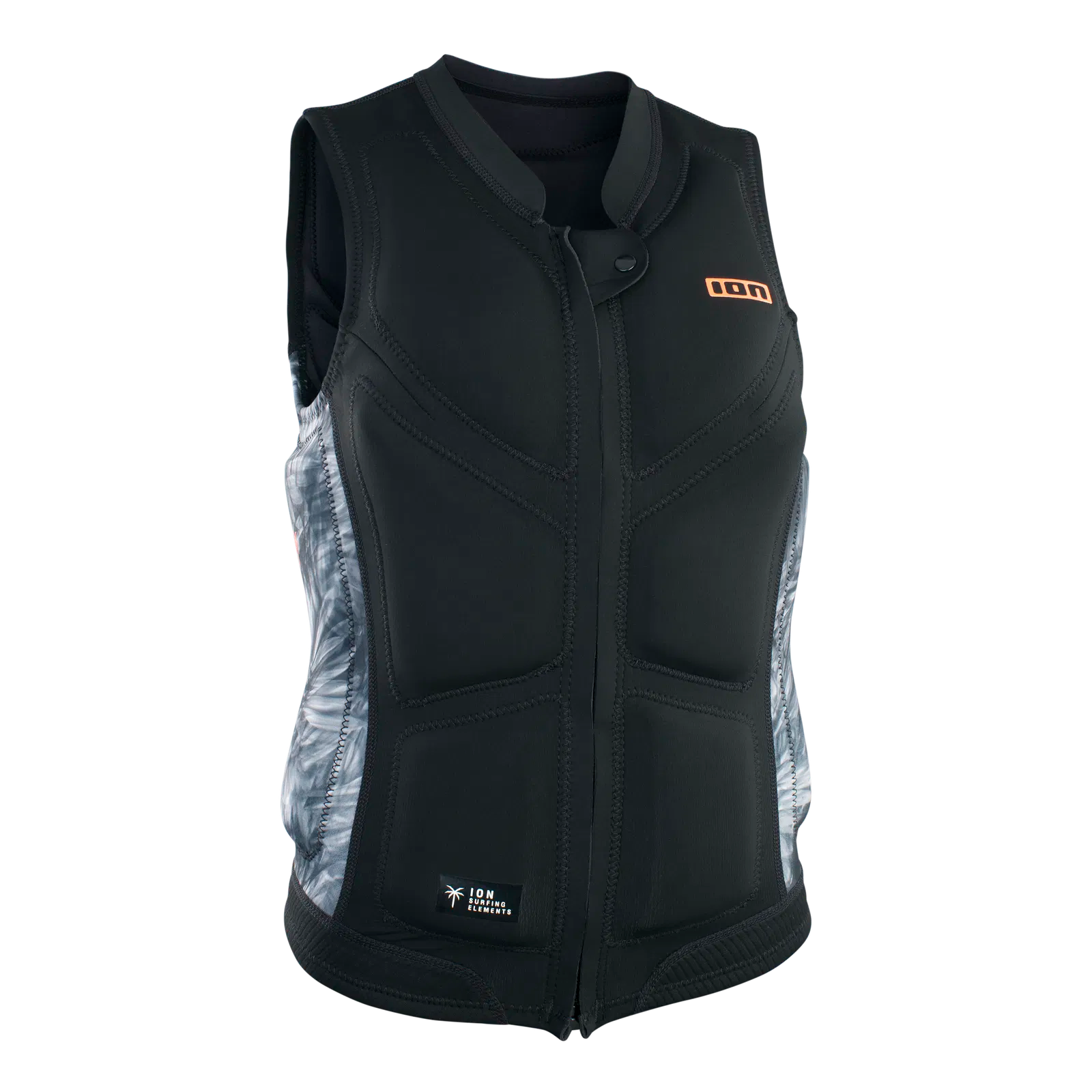 ION Lunis Vest Front Zip til damer - Sort