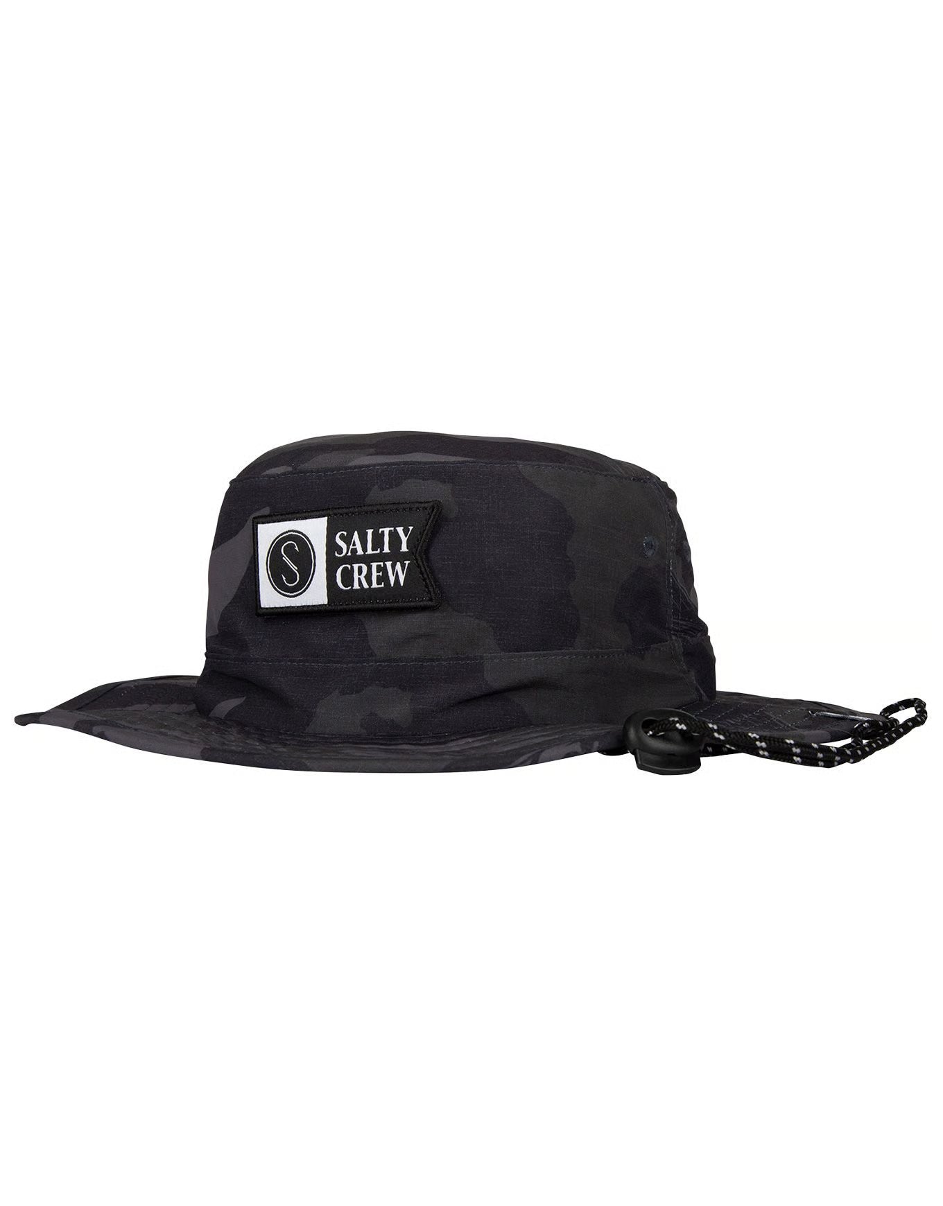 Salty Crew Alpha Tech Boonie - Sort Camo