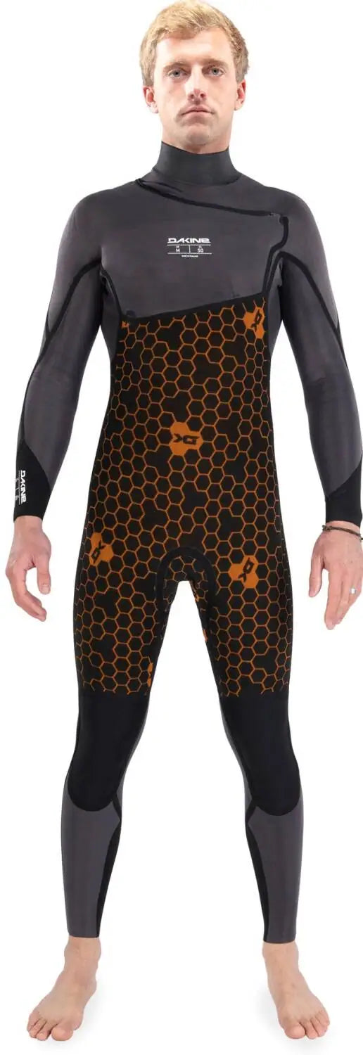 Dakine Cyclone Chest-Zip Full Suit Våddragt (4/3 mm) - Small - Sort