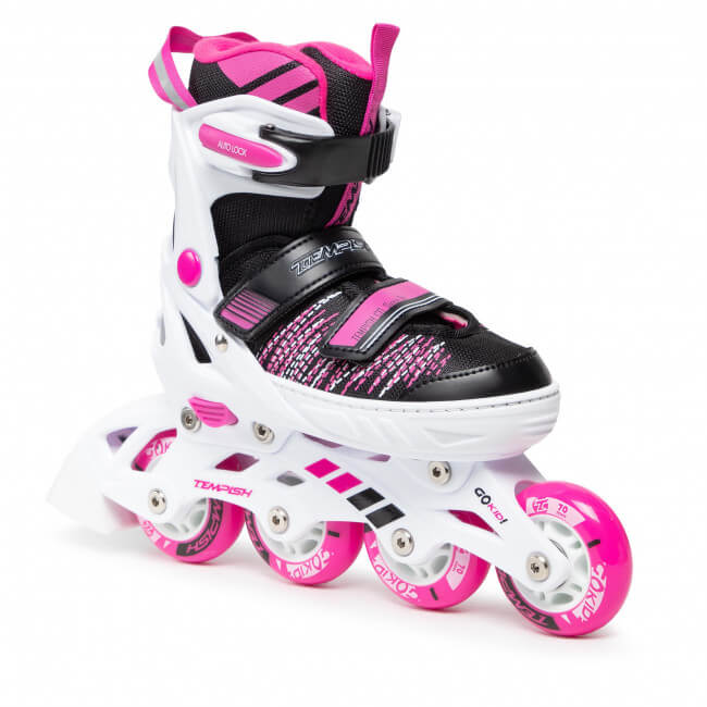 tempish-gokid-justerbar-inliners-pige-hvid