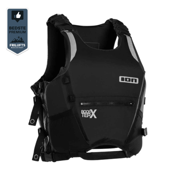 ION Booster X Svømmevest til voksne - I sort - Med Friluftsmagasinets 'Bedste premium' badge