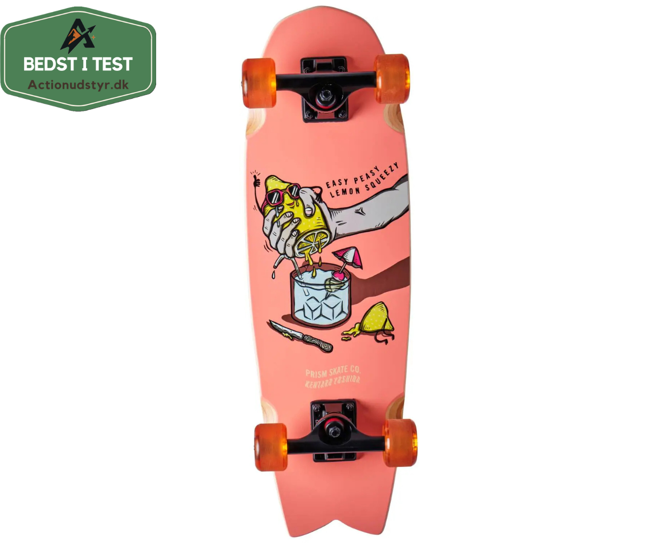Prism Grit Cruiserboard - Med Actionudstyr.dk 'bedst i test' badge