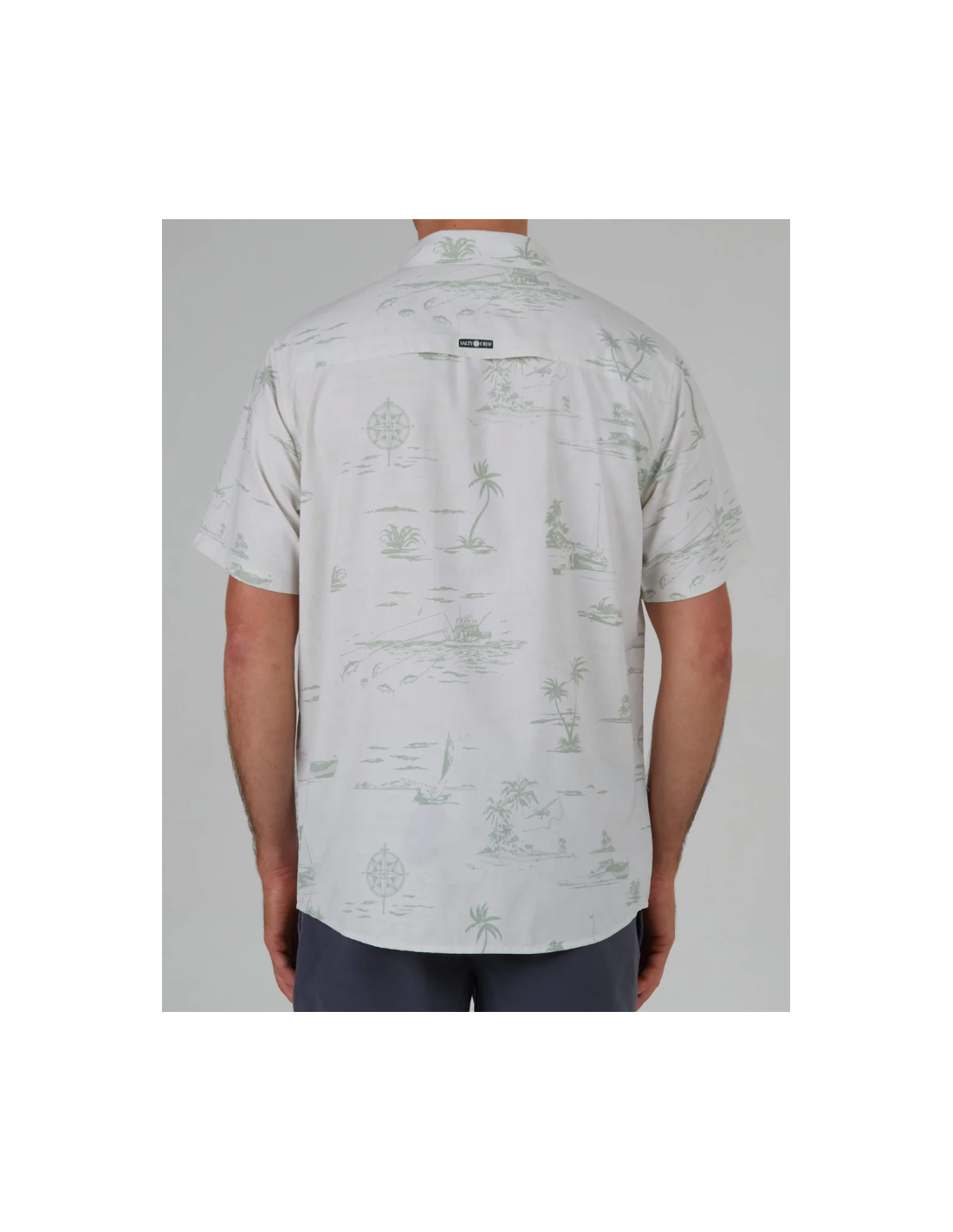 Salty Crew Seafarer S/S Tech Woven - Vaxad