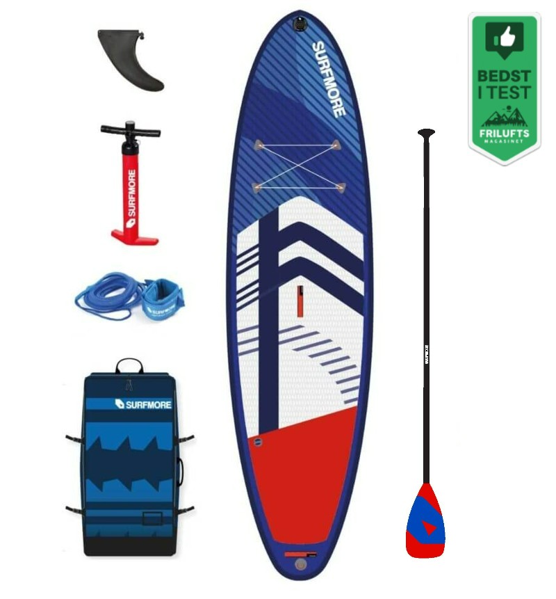 SURFMORE Allround 10'2 x 33 SUP-bräda - Blå