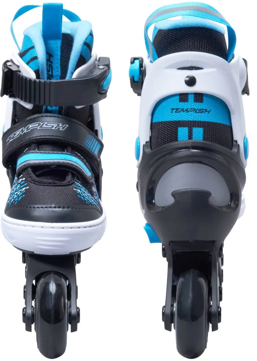 Tempish Gokid Justerbara Inlines för Barn - Svart