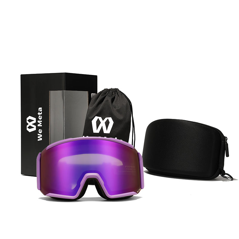We Meta Skidglasögon - Lila med lila lins