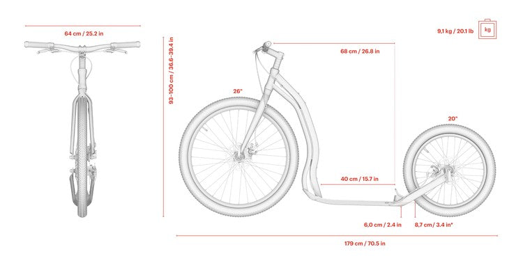 yedoo-trexx-disc-scooter-dimensioner