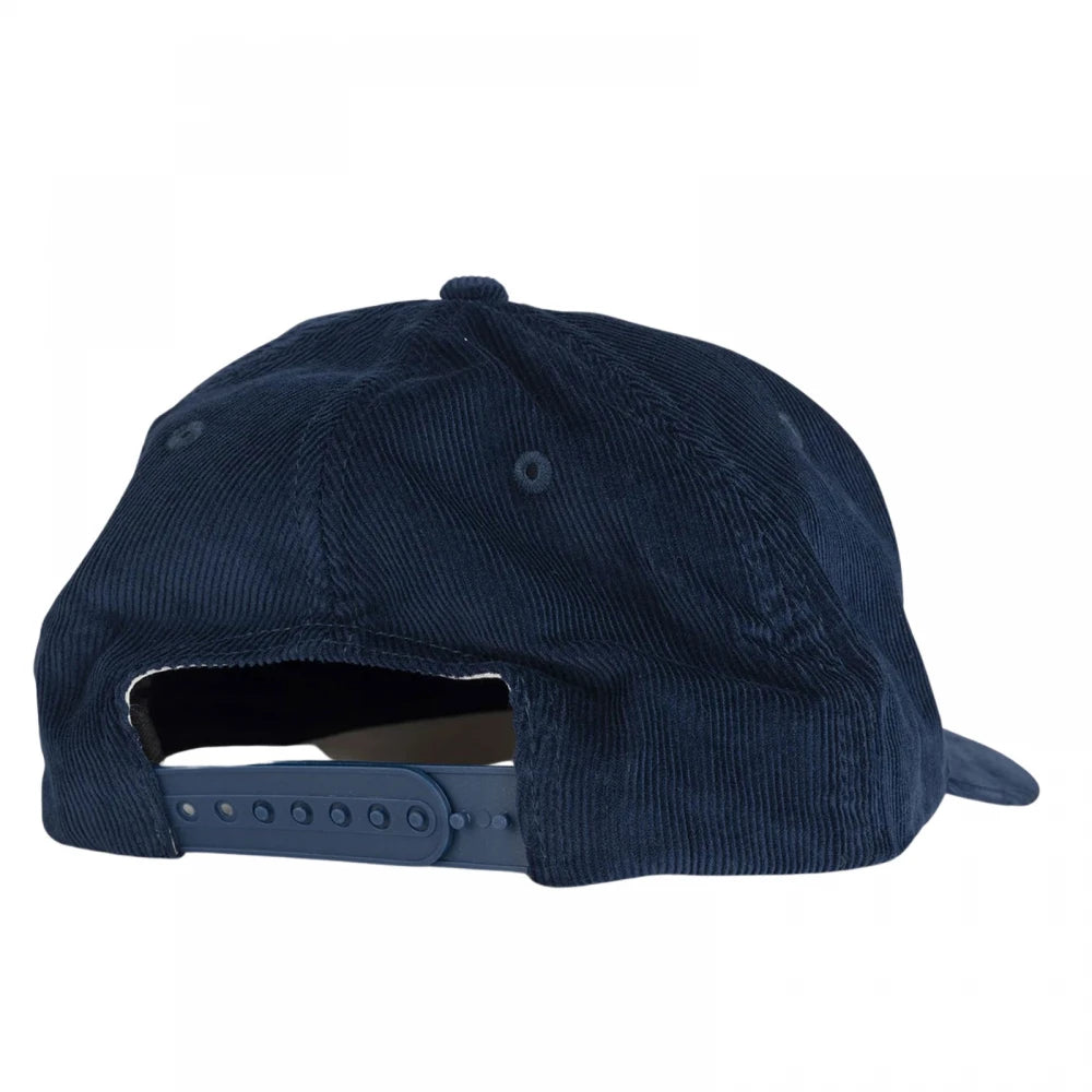 Salty Crew Chaser Cord 5 Panel Cap - Dark Slate