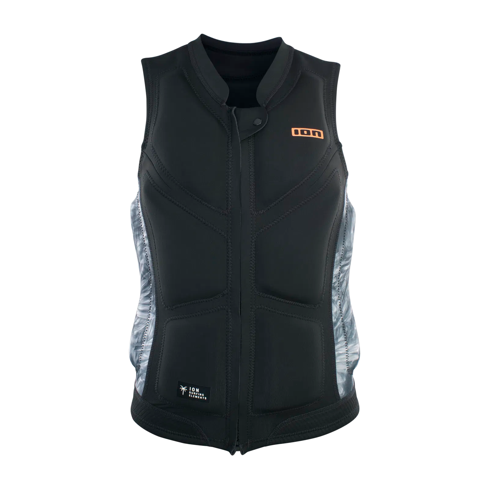 ION Lunis Vest Front Zip til damer - Sort