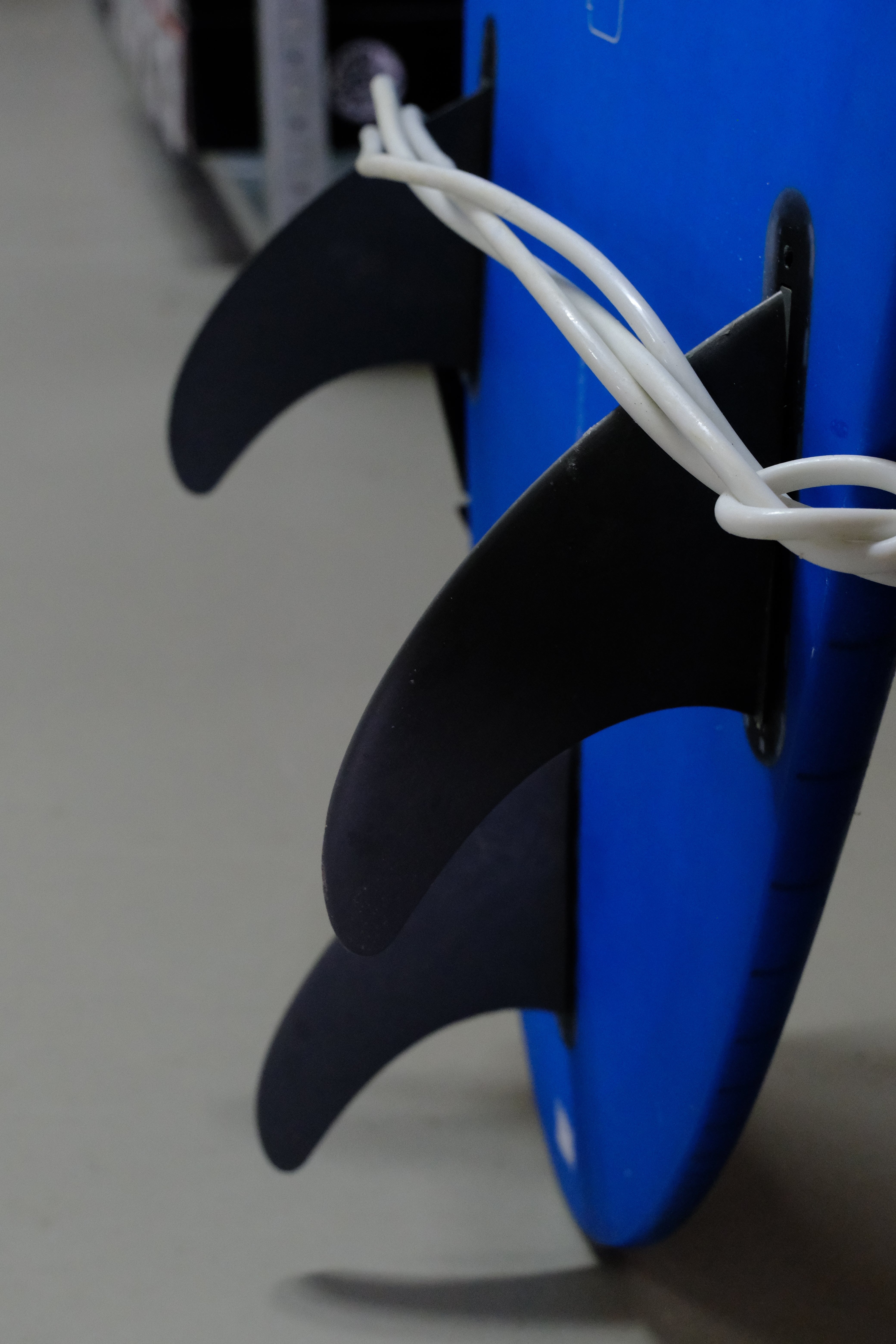 NSP Protech Fun 7'6 Marinblå Tint FTU - Surfbräda