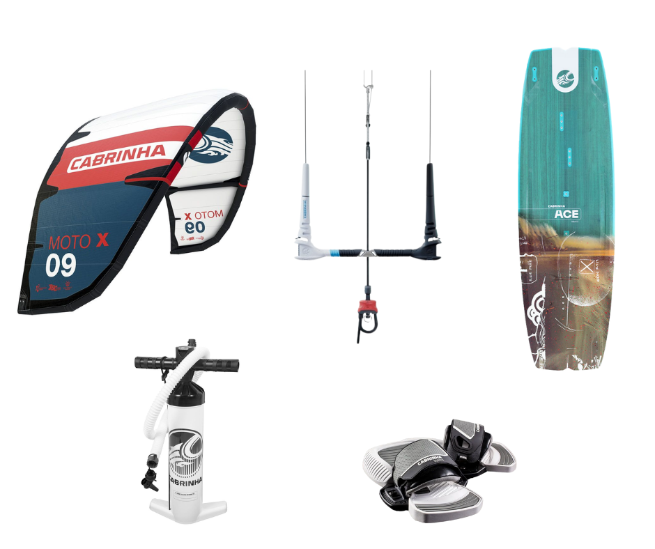 Cabrinha Moto X og Ace - Kitesurf Pakke