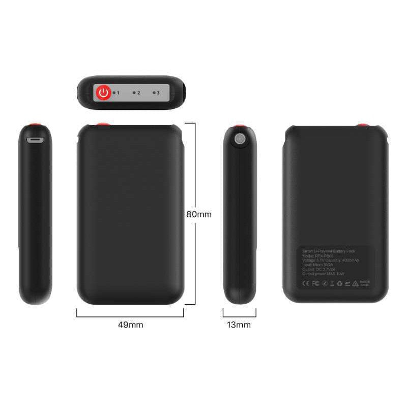 Batteri til SnowRider HeatSocks 4000