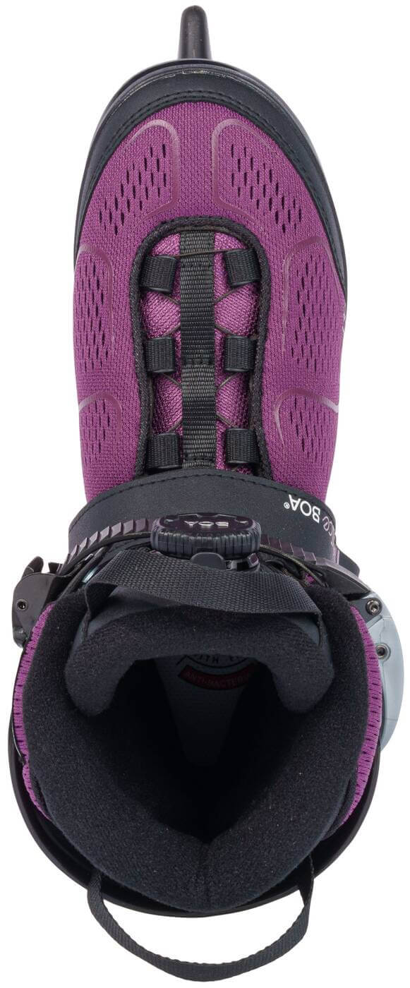 K2 Alexis Ice BOA Damskridskor - EU40.5 - Lila/Svart