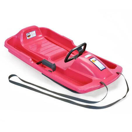 snowfox-bobslaede-med-rat-og-bremser-pink