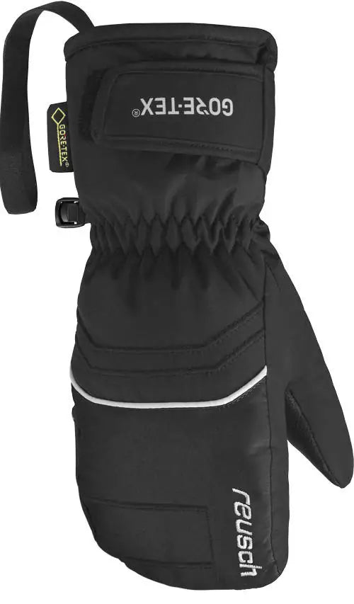 Reusch Tommy GTX Velcro Junior Mitten Gore-Tex - Sort