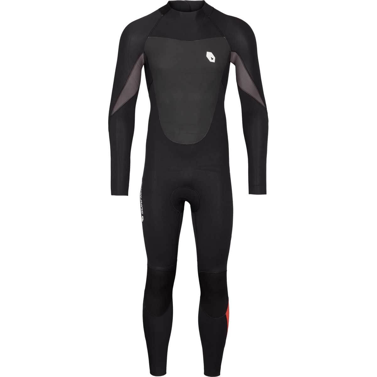 SURFMORE våddragt til herrer (3/2mm) - Sort