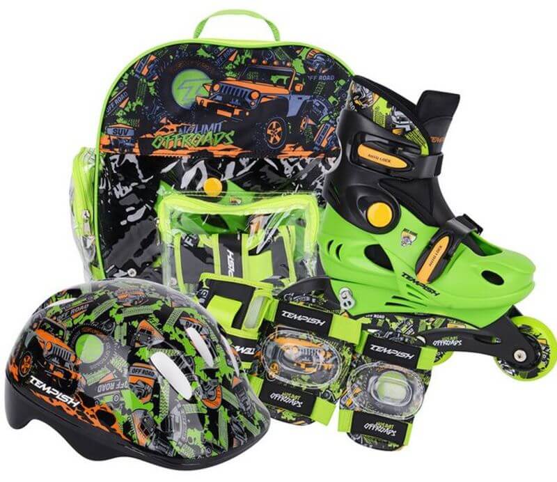 tempish-racer-baby-inliners-boern-groen