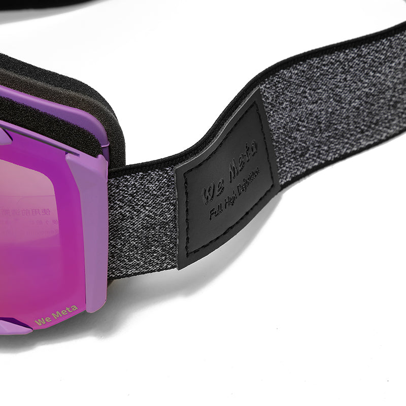 We Meta Skidglasögon - Lila med lila lins