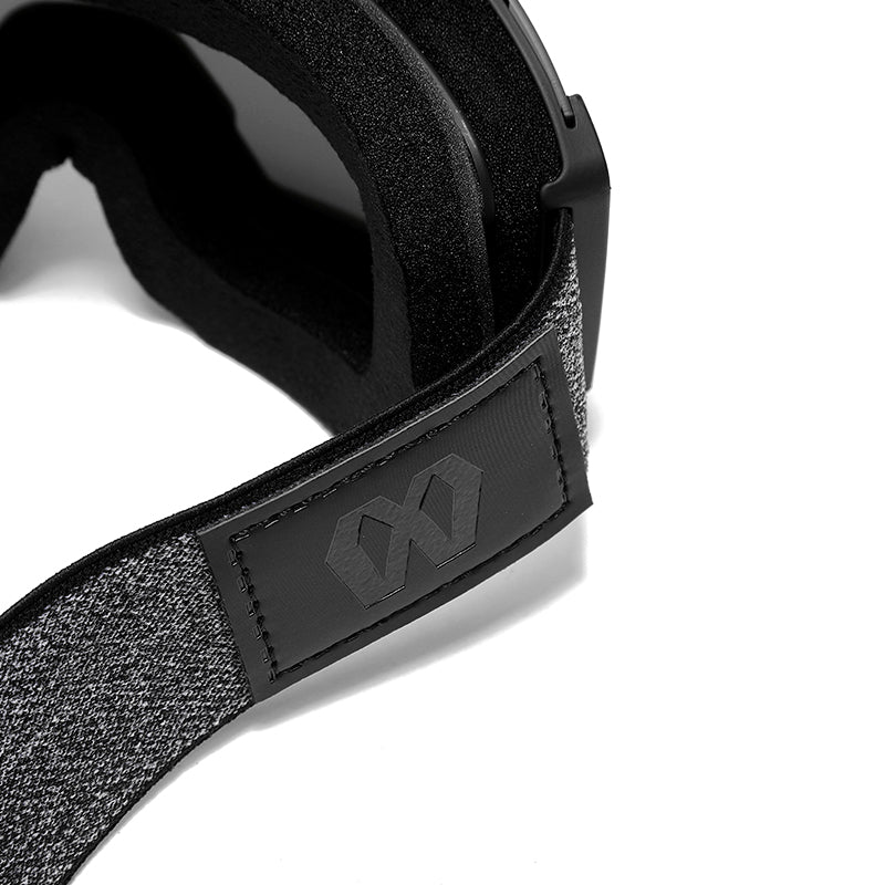 We Meta skidglasögon för vuxna - Svarta med svart lins